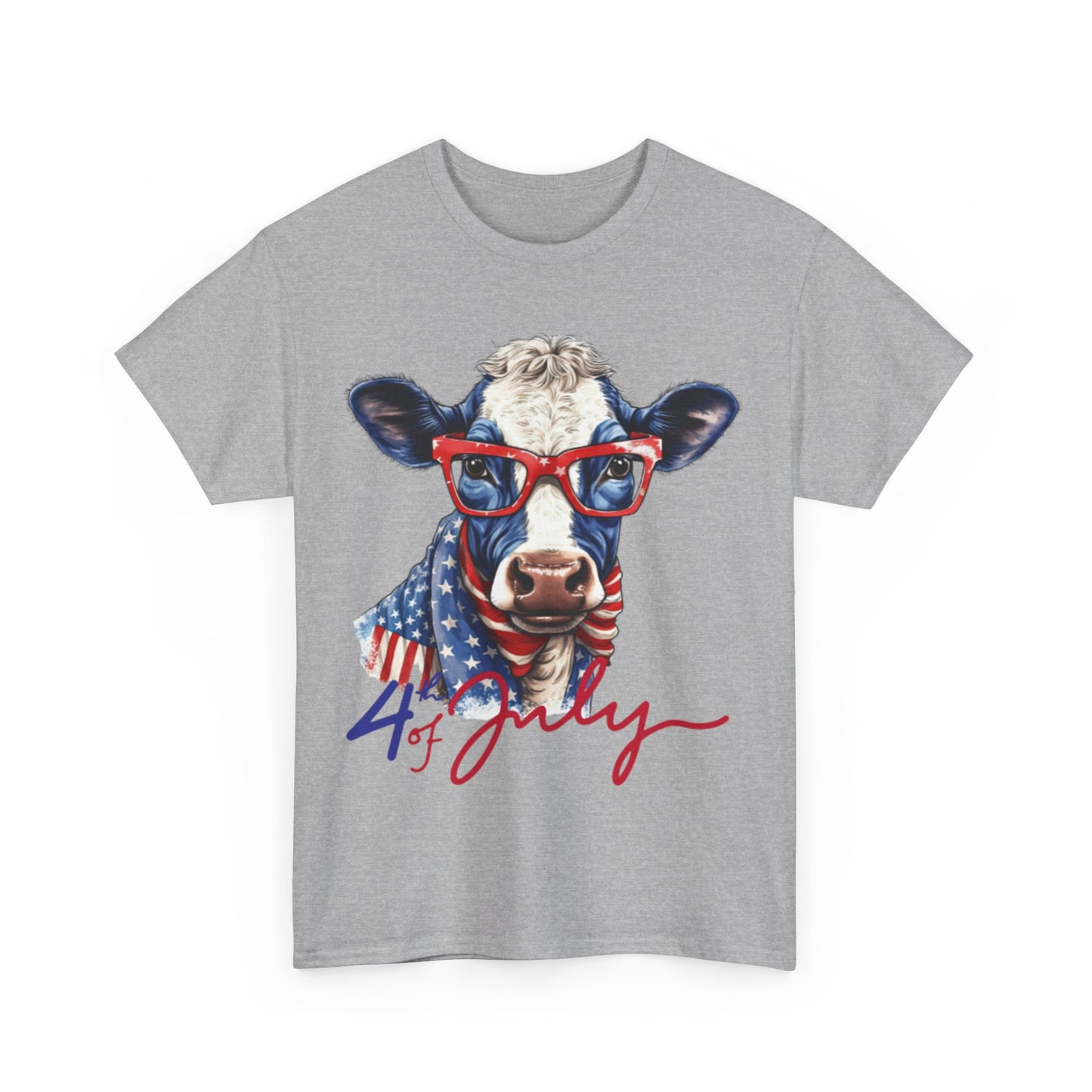 Cows celebrate the fourth