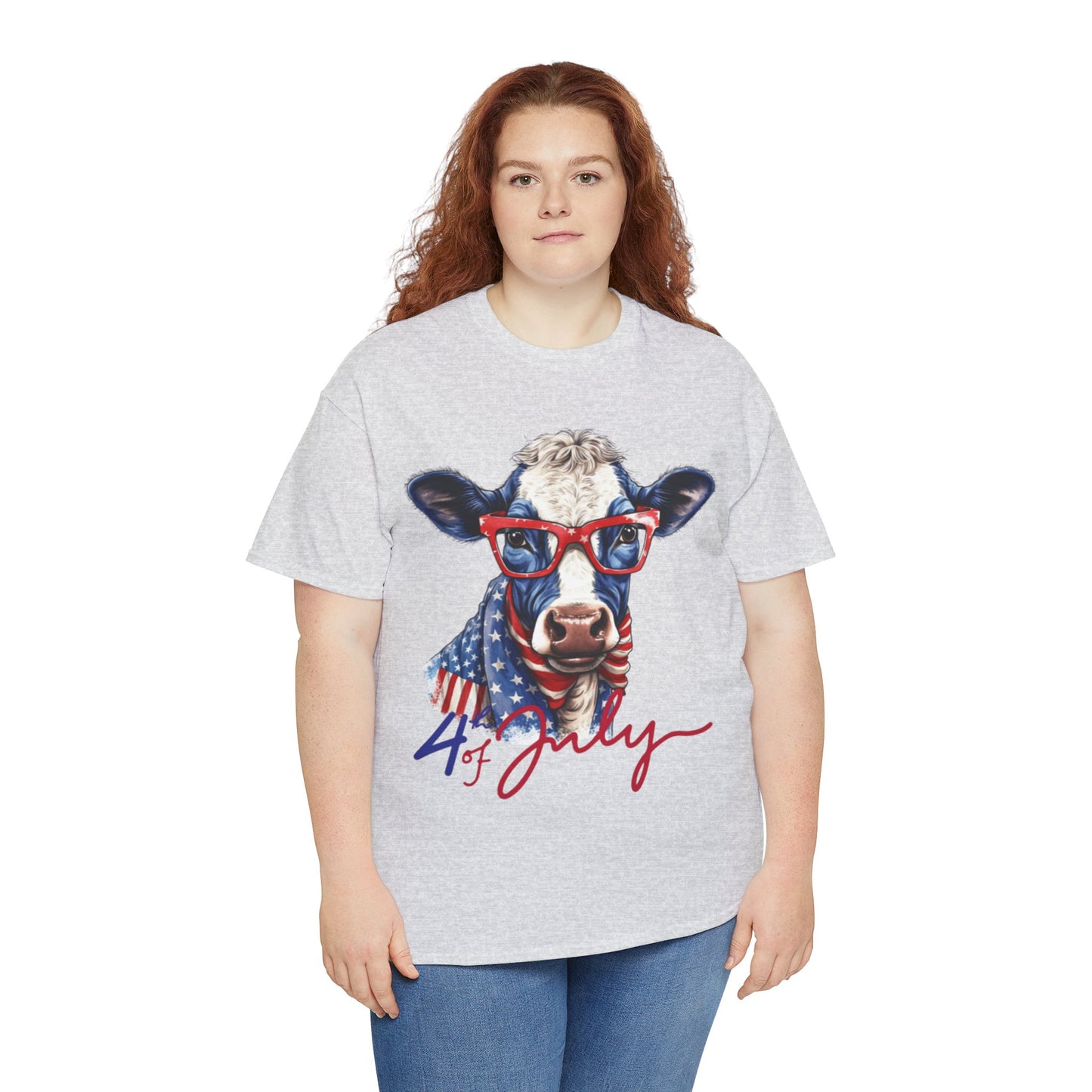 Cows celebrate the fourth