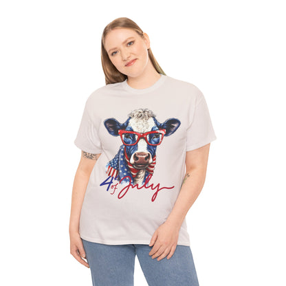 Cows celebrate the fourth