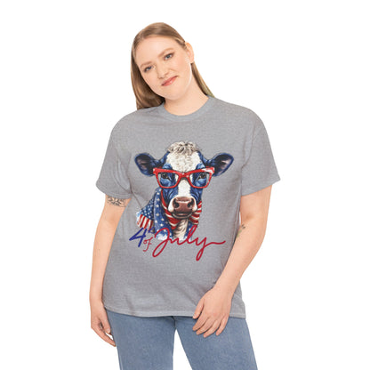 Cows celebrate the fourth