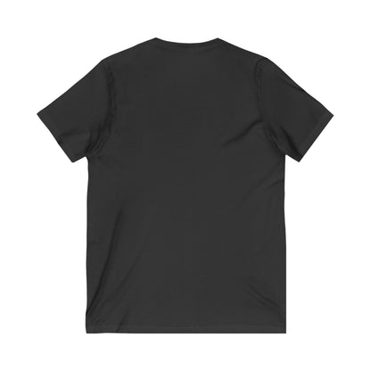 Unisex Jersey Short Sleeve V-Neck Tee