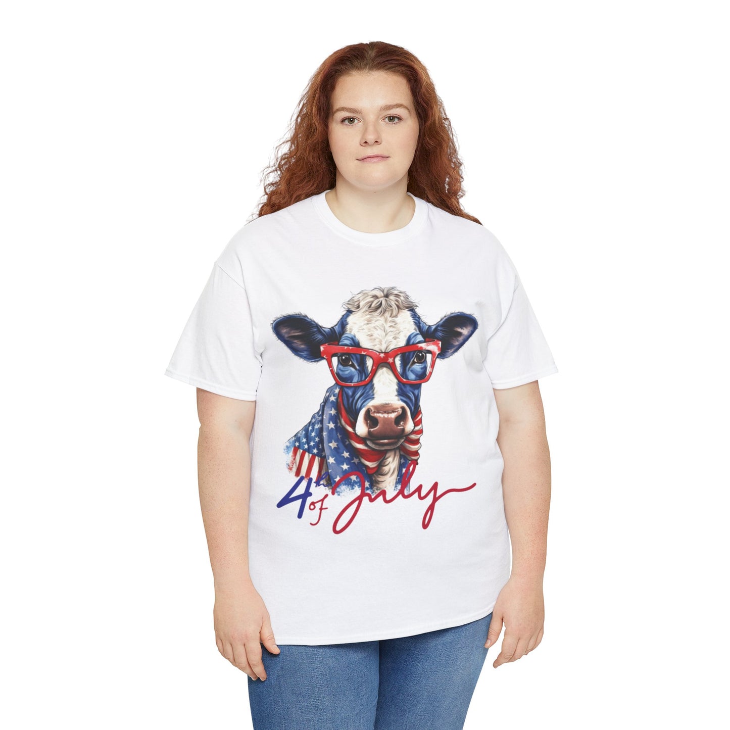 Cows celebrate the fourth