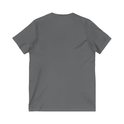 Unisex Jersey Short Sleeve V-Neck Tee