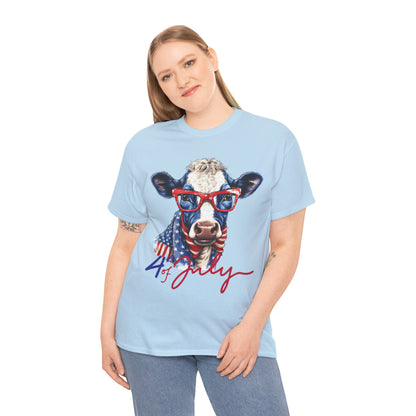 Cows celebrate the fourth