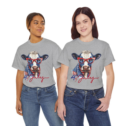 Cows celebrate the fourth