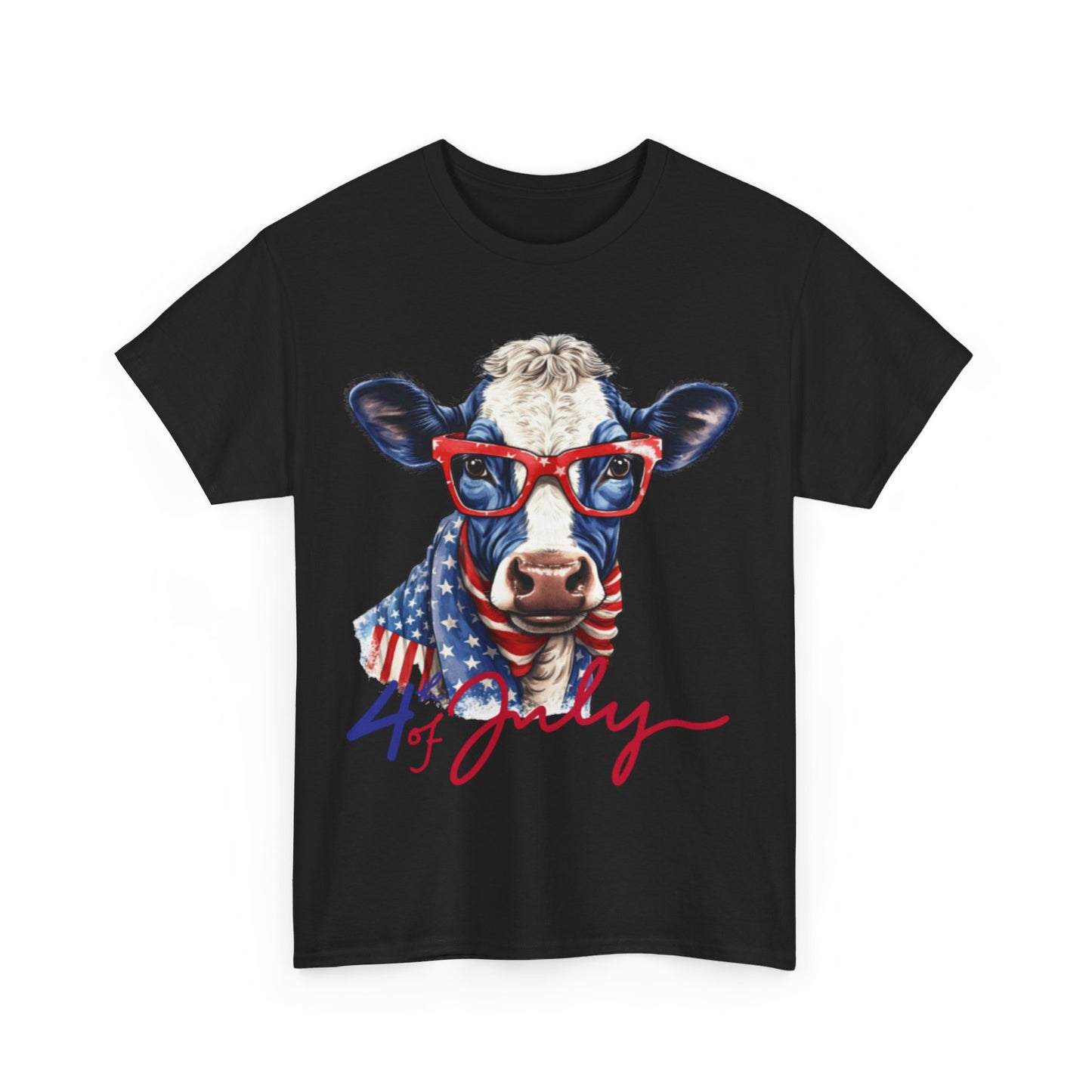 Cows celebrate the fourth