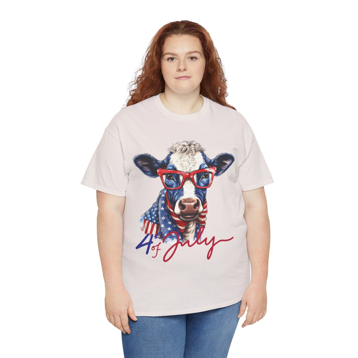 Cows celebrate the fourth