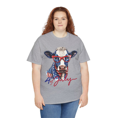 Cows celebrate the fourth