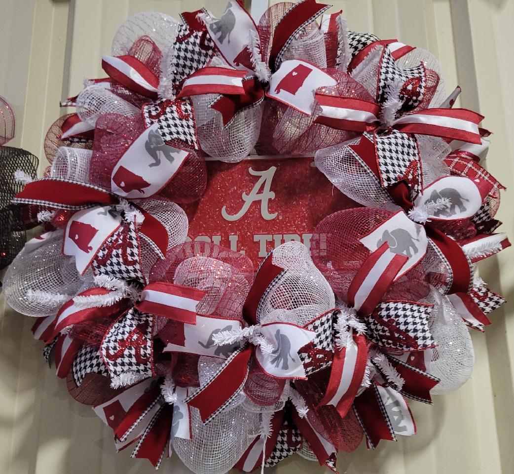 Alabama Crimson Tide Wreath