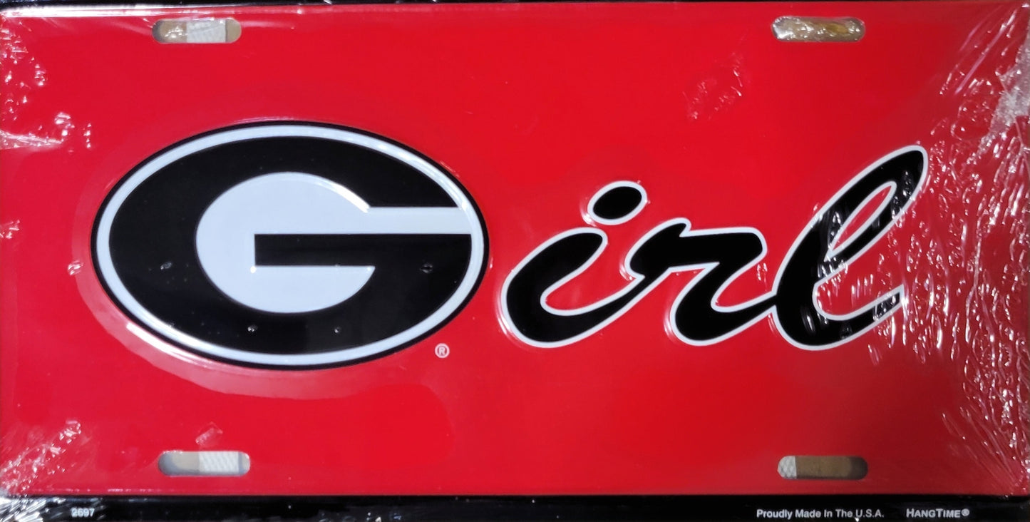 Georgia Girl License Plate