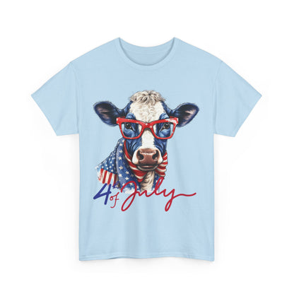 Cows celebrate the fourth